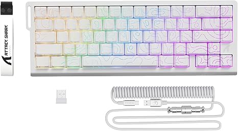 Amazon.com: ATTACK SHARK X68PRO HE Rapid Trigger Wireless Keyboard